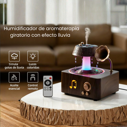 Difusor de Aromas y Humidificador Gramófono Retro